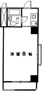 シルバーマンション新宿【8階】の間取り