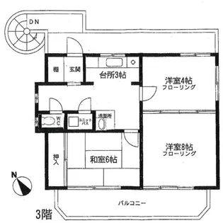 田村ビル【3階】の間取り