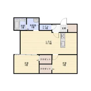 i-town 和(i-town 和)【1階】の間取り