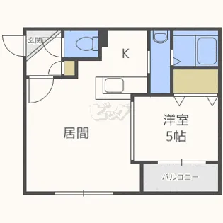 シティレジデンス【2階】の間取り