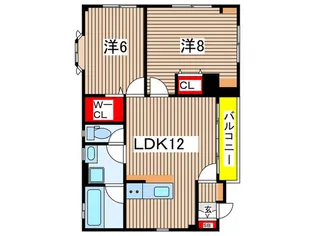 メゾン・ピア【3階】の間取り