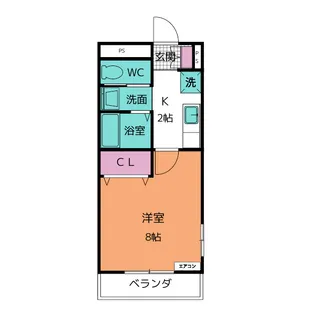 パンシオン・S【3階】の間取り