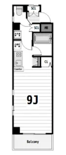ペリエ市川I【5階】の間取り