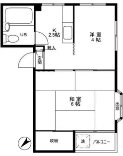 第二千種ビル【3階】の間取り