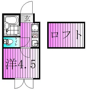 WITH PLACE西新井本町北【1階】の間取り