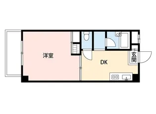 サロンド雅【3階】の間取り