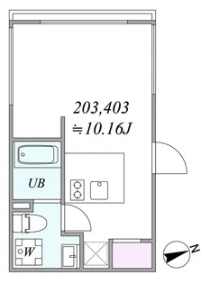 trias207【4階】の間取り