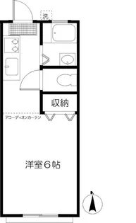 グリーンハイツ【2階】の間取り