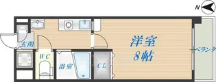 サンアーク深江橋【5階】の間取り