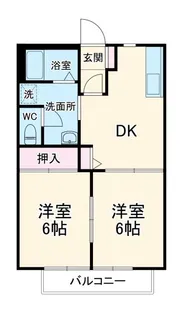 エストアバンティ【1階】の間取り