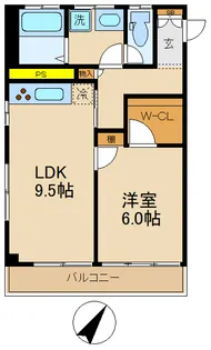 SSKmansion【3階】の間取り