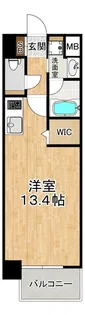 メゾン ド ボヌール【5階】の間取り