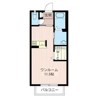 ハピネスグリーン【2階】の間取り