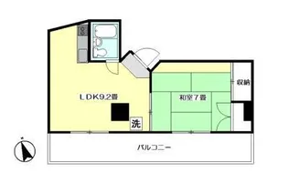 すばるハイツ【5階】の間取り