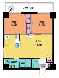 オウルハウス【3階】の間取り