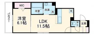 D Paina あざみ野II【3階】の間取り