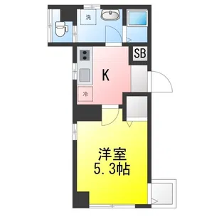 ヴァンテ錦糸町【1階】の間取り