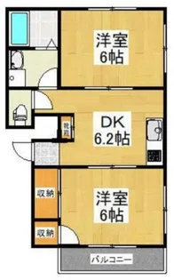 指月ハイム3【3階】の間取り