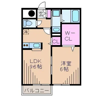 サンシティ妙蓮寺B棟【1階】の間取り