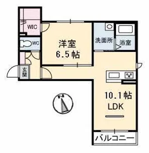 collina 2【1階】の間取り