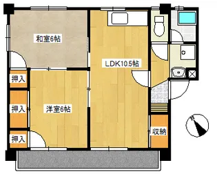 植田ビル【2階】の間取り