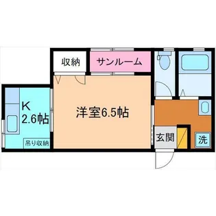 フォンテーヌ【1階】の間取り