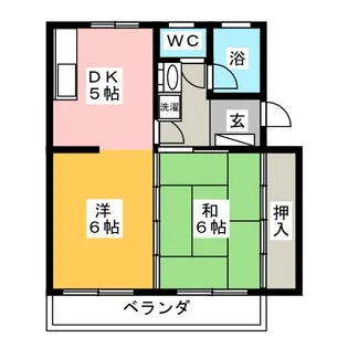 セントヒル【1階】の間取り