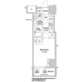 東京都台東区柳橋2【マンション】の間取り