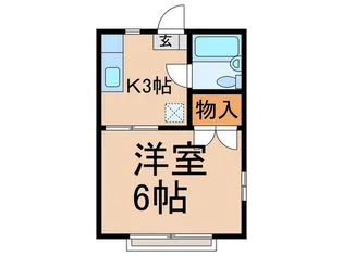 モンシャト-K【2階】の間取り