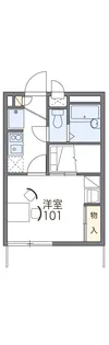 1Kの間取り画像