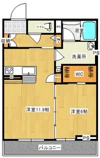 ルミエール【2階】の間取り