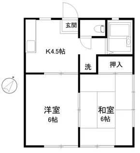 シンフォニー【1階】の間取り