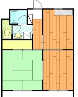 中央ハイツ【2階】の間取り