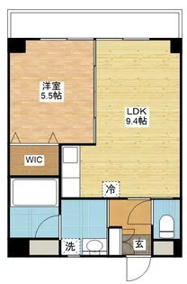 長崎県長崎市築町【マンション】の間取り