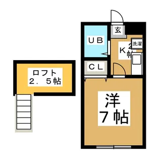 飛翔館【2階】の間取り
