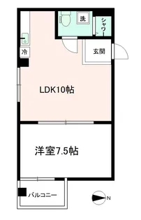 小林ビル【3階】の間取り