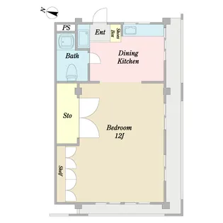 コーポマルヤマ【3階】の間取り