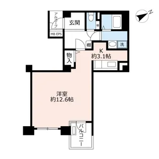UR多摩ニュータウンビュープラザ向陽台【3階】の間取り
