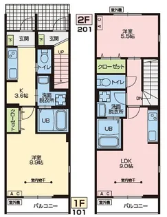 Limel【1階】の間取り