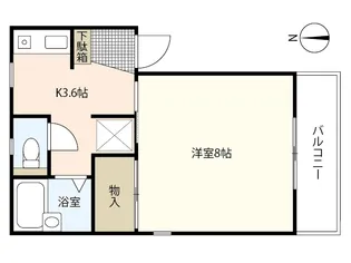 藍21【1階】の間取り