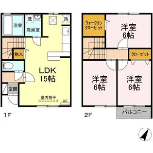 FAIRY COURT“I"の間取り