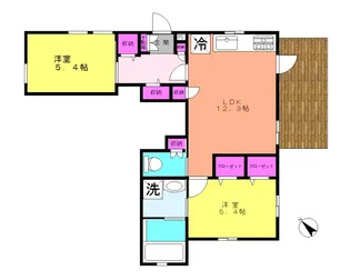 神奈川県横浜市緑区長津田みなみ台5【一戸建】の間取り