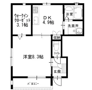 ルネス吉岡35号地【1階】の間取り
