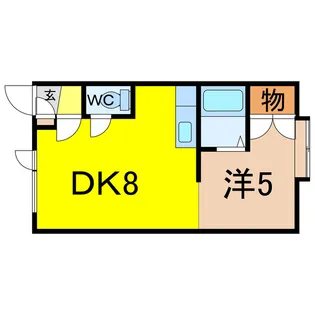 Bアルピナ【2階】の間取り