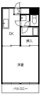 カムフォータブル山川【2階】の間取り