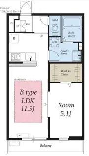 リブリ・プロムナード【2階】の間取り