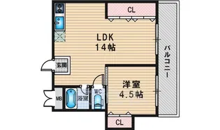 大旺第3マンション【3階】の間取り