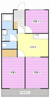 グリーンパレス【2階】の間取り