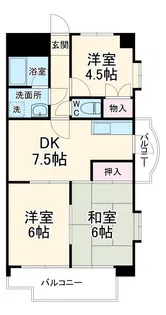 藤ビル【3階】の間取り