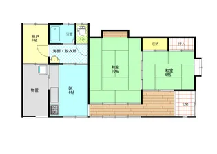 三重県伊勢市浦口4【一戸建】の間取り